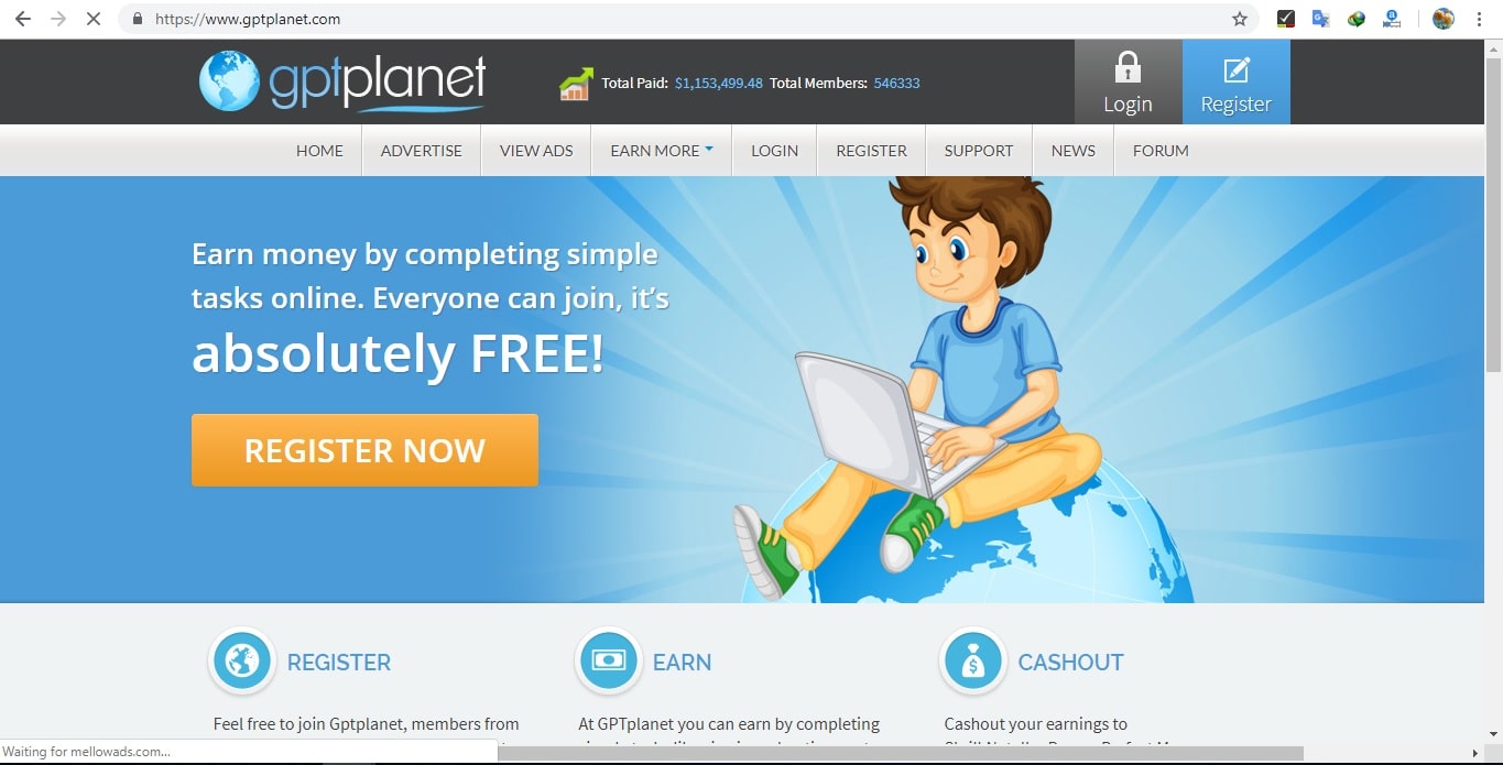 بررسی سایت کلیکی GPTPlanet - کلاهبرداری یا معتبر ؟