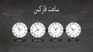 ساعت فارکس زنده | سشن های فارکس به وقت ایران
