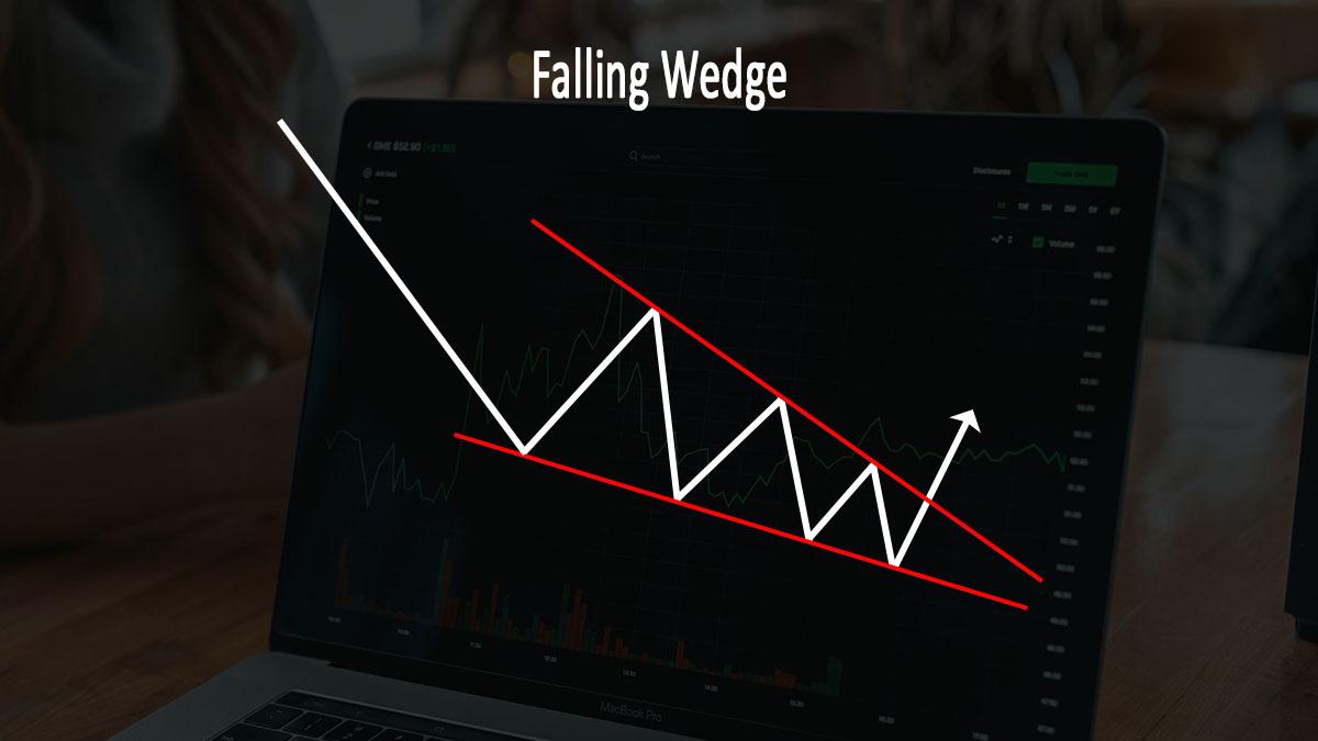 الگوی کنج نزولی یا Falling Wedge