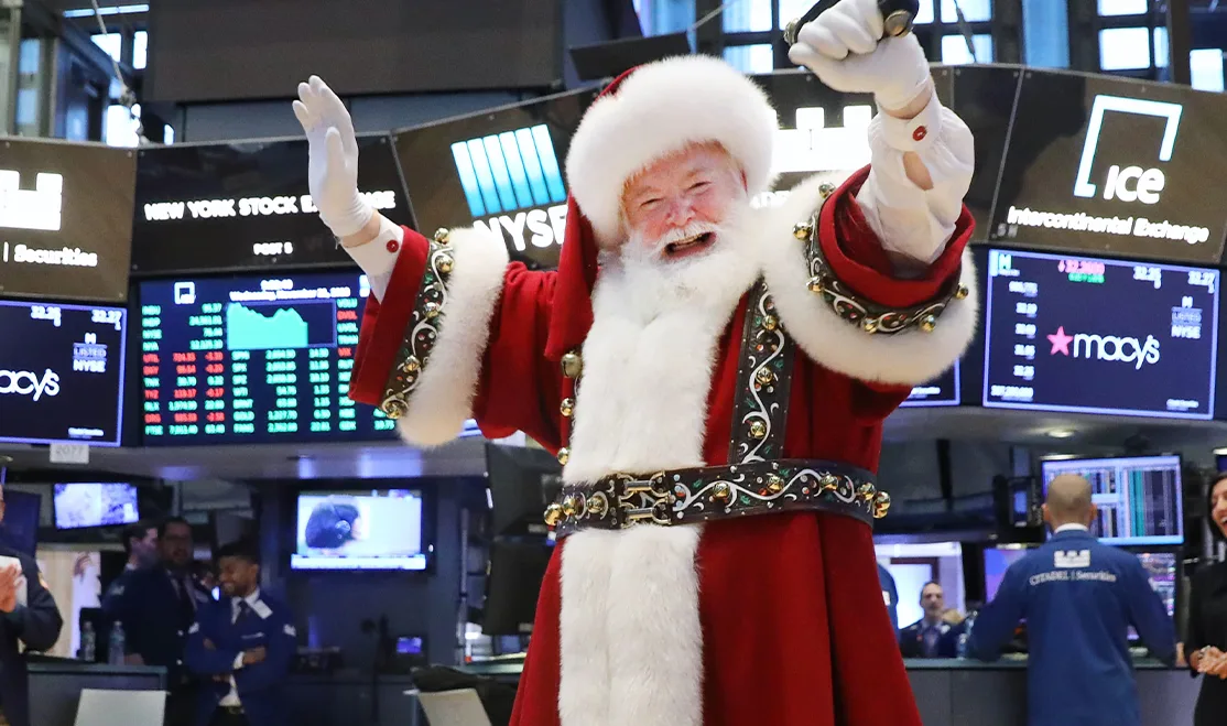 Nasdaq 100 Santa