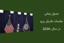 جلسات فدرال رزرو در سال 2026