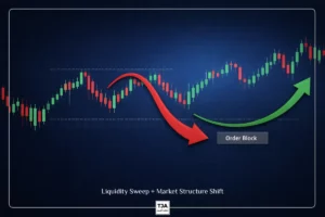 استراتژی Liquidity Sweep + Market Structure Shift (MSS) | کامل‌ترین آموزش اسمارت مانی برای شکار نقدینگی و ورود کم‌ریسک