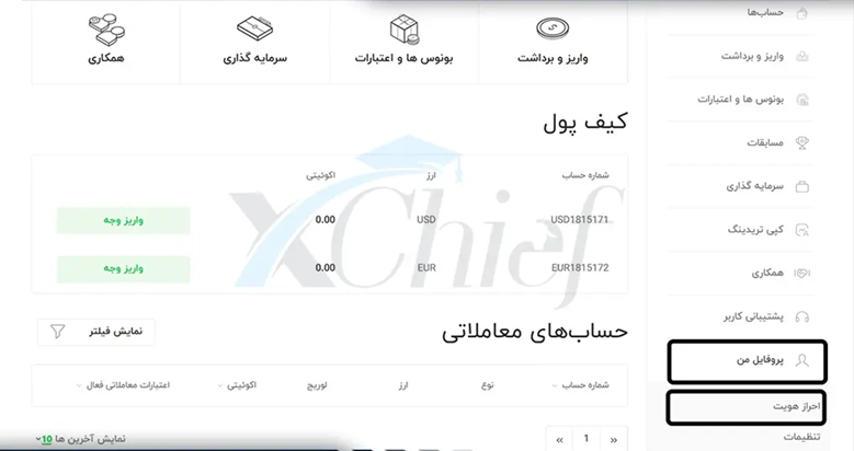 مراحل احراز هویت از طریق وبسایت